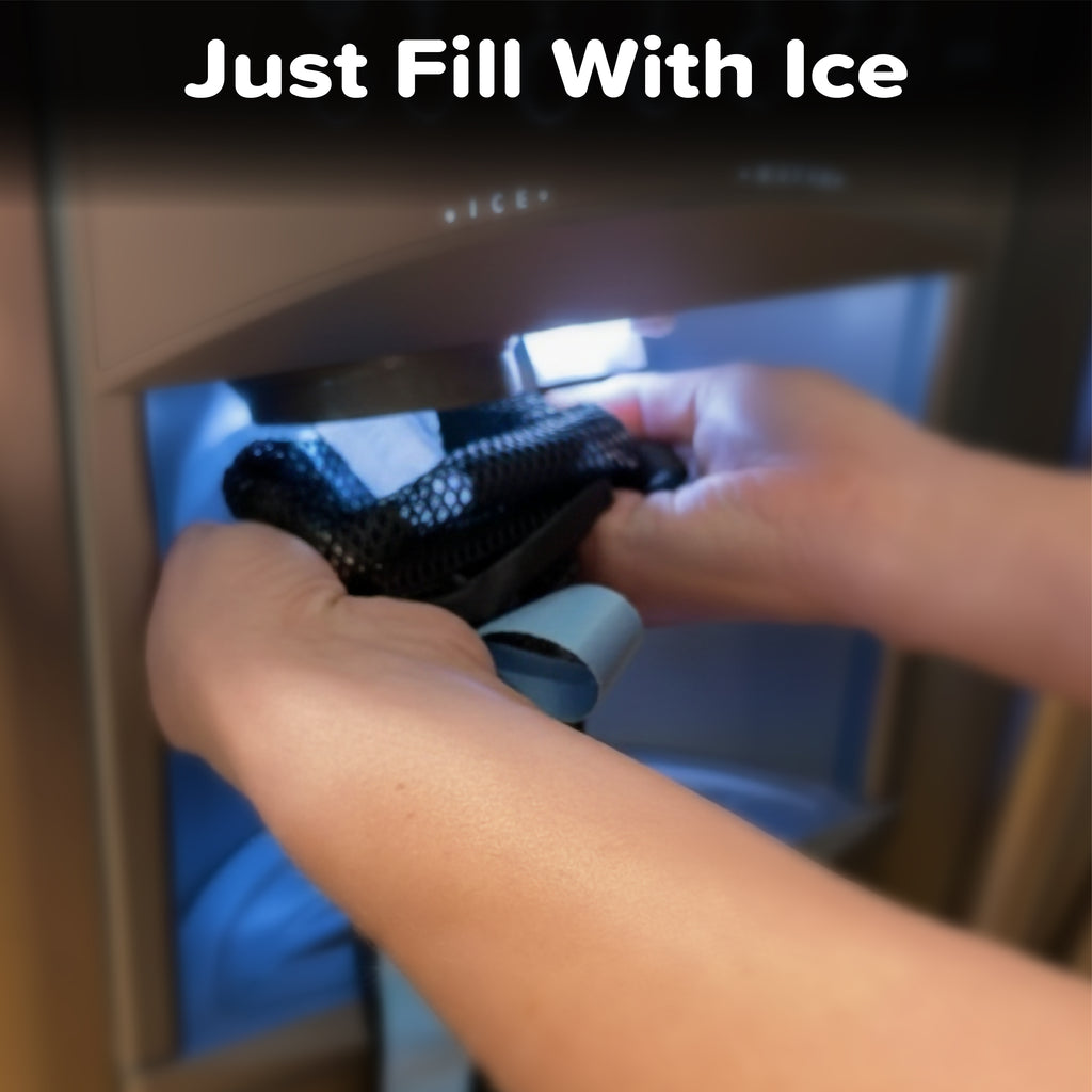 PlungePac Shower Ice Plunge System - With Stopwatch